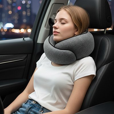 Oreiller de voyage | Ergonomique - My vroum vroum